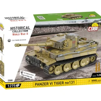 Cobi 2588 Panzer VI Tiger no.131 - Miniature Marvels: Airplane Models & Painted Dice* Airplane Model