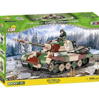 COBI 2540 Panzerkampfwagen VI Ausf. B Knigstiger - Miniature Marvels: Airplane Models & Painted Dice* Airplane Model