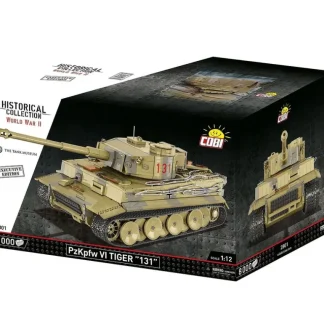 Cobi 2801 PzKpfw VI Tiger "131" Executive Edition 8000pcs - Miniature Marvels: Airplane Models & Painted Dice* Airplane Model