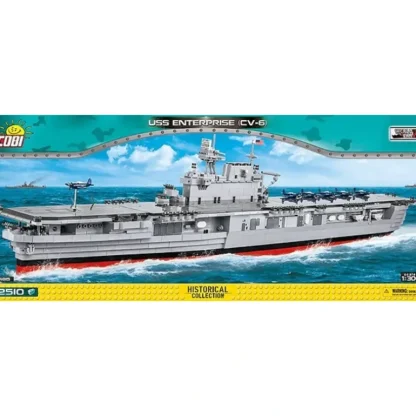 COBI 4815 USS Enterprise (CV-6) - Miniature Marvels: Airplane Models & Painted Dice* Airplane Model