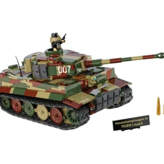 Cobi 2587 WWII Panzerkampfwagen VI Tiger I Ausf. E - Miniature Marvels: Airplane Models & Painted Dice* Airplane Model