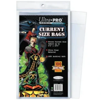 Hot Comic Bags: Current Size 6-7/8in x 10.5in - Miniature Marvels: Airplane Models & Painted Dice Accessories