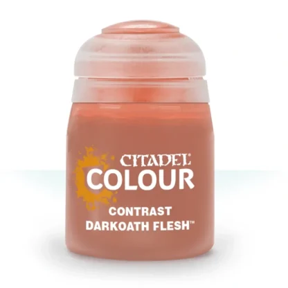 Fashion CONTRAST: DARKOATH FLESH (18ML) - Miniature Marvels: Airplane Models & Painted Dice Paint