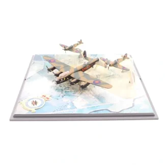 Corgi AA49501 1:144 Battle of Britain Memorial Flight Set (Lancaster, Spitfire, Hurricane) - Miniature Marvels: Airplane Models & Painted Dice* Airplane Model