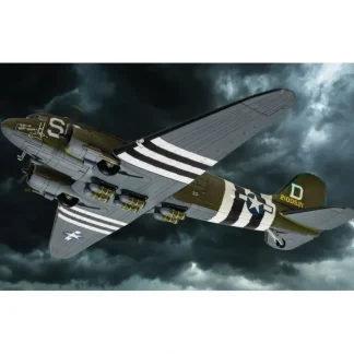 Corgi AA38211 1:72 C-47A "Night Fright" - Miniature Marvels: Airplane Models & Painted Dice* Airplane Model
