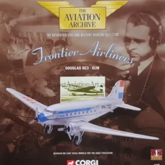 Corgi AA47108 1:144 Douglas DC-3 KLM - Miniature Marvels: Airplane Models & Painted Dice* Airplane Model