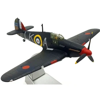 Corgi AA27608 1:72 Hawker Hurricane Mk.I, Sqn Ldr. Ian Richard 'Widge' Gleed - Miniature Marvels: Airplane Models & Painted Dice* Airplane Model