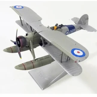 Corgi AA36310A 1:72 Fairey Swordfish Mk I RNFAA No.801 NAS, HMS Courageous, 1937 - Miniature Marvels: Airplane Models & Painted Dice* Airplane Model
