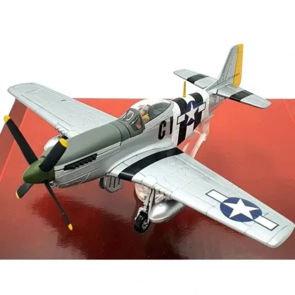 Corgi HC32210 1:72 P-51D Mustang USAAF 359th FG, 368th FS, Avelin Tacon, D-Day, June 6th 1944 - Miniature Marvels: Airplane Models & Painted Dice* Airplane Model