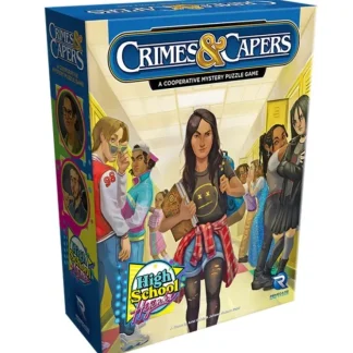 Outlet Crimes & Capers: High School Hijinks RGS 02234 - Miniature Marvels: Airplane Models & Painted Dice Board Game