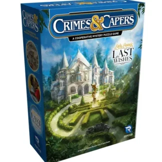 Cheap Crimes & Capers: Lady Leona's Last Wishes RGS 02235 - Miniature Marvels: Airplane Models & Painted Dice Board Game