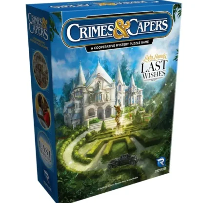 Cheap Crimes & Capers: Lady Leona's Last Wishes RGS 02235 - Miniature Marvels: Airplane Models & Painted Dice Board Game