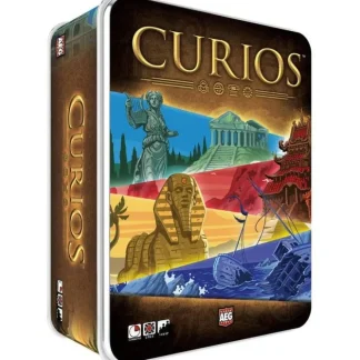 Store Curios AEG 7058 - Miniature Marvels: Airplane Models & Painted Dice Board Game