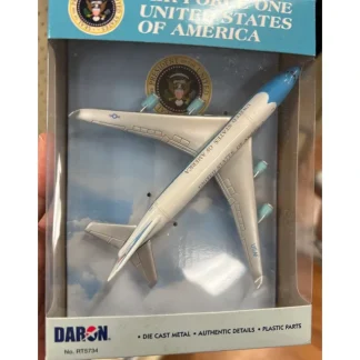 Daron Air Force One 747 Single Plane - Miniature Marvels: Airplane Models & Painted Dice* Airplane Model