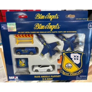 Daron Blue Angels Playset - Miniature Marvels: Airplane Models & Painted Dice* Airplane Model