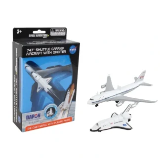 Daron Space Adventure 747 SHUTTLE CARRIER AIRCRAFT WITH ORBITER RT38142 - Miniature Marvels: Airplane Models & Painted Dice* Airplane Model