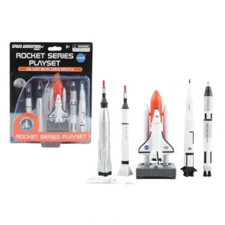 Daron Space Adventure ROCKET SERIES PLAYSET RT9123 - Miniature Marvels: Airplane Models & Painted Dice* Airplane Model