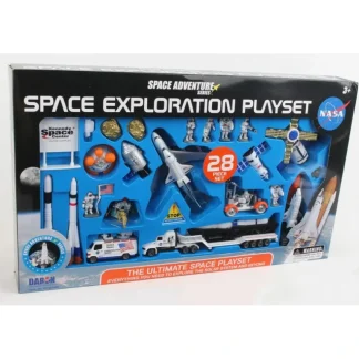 Daron Space Adventure SPACE EXPLORATION 28-PIECE PLAYSET RT38148K - Miniature Marvels: Airplane Models & Painted Dice* Airplane Model