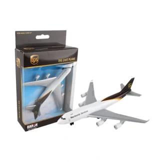 Daron UPS 747 Diecast Single Plane - Miniature Marvels: Airplane Models & Painted Dice* Airplane Model