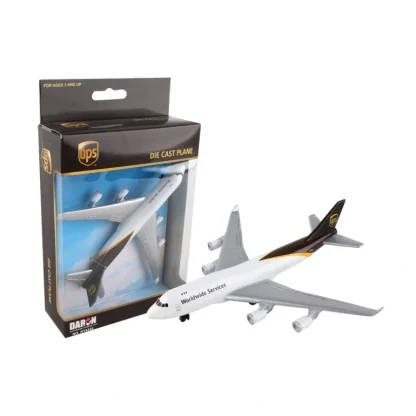 Daron UPS 747 Diecast Single Plane - Miniature Marvels: Airplane Models & Painted Dice* Airplane Model