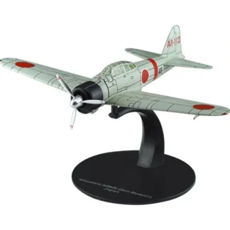 De Agostini #11 1:72 Mitsubishi A6M2b Zero Model 21 - Lt(jg) Shigehisa Yamamoto, IJNAS, Akagi, Pearl Harbor, December 7, 1941 - Miniature Marvels: Airplane Models & Painted Dice* Airplane Model