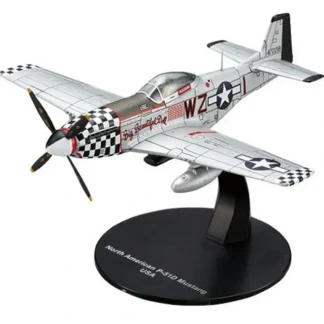 De Agostini #12 DAWF12 1:72 North American P-51D Mustang - "Big Beautiful Doll," 14.5-Victory ace Col. John Landers, 78th FG, USAAF, RAF Duxford, 1944 - Miniature Marvels: Airplane Models & Painted Dice* Airplane Model