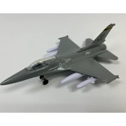Diecast Pull-Back Toy F-16 Falcon USAF - Miniature Marvels: Airplane Models & Painted Dice* Airplane Model