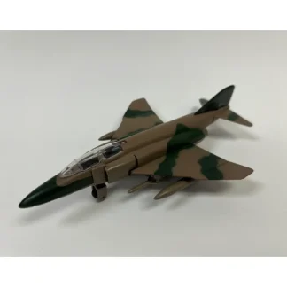 Diecast Pull-Back Toy F-4 Phantom Camo - Miniature Marvels: Airplane Models & Painted Dice* Airplane Model