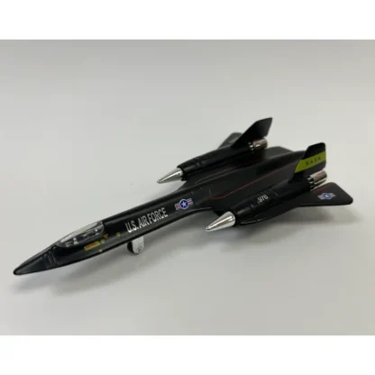 Diecast Pull-Back Toy SR-71 Blackbird USAF - Miniature Marvels: Airplane Models & Painted Dice* Airplane Model