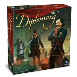 Clearance Diplomacy RGS 02574 - Miniature Marvels: Airplane Models & Painted Dice Board Game