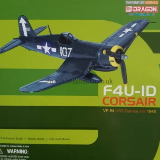 Dragon 50128 1:72 F4U-1D VF-84 Corsair - Miniature Marvels: Airplane Models & Painted Dice* Airplane Model
