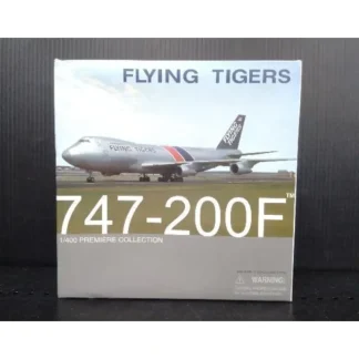 Dragon Boeing 747-200F 1:400 Flying Tigers N812FT - Miniature Marvels: Airplane Models & Painted Dice* Airplane Model