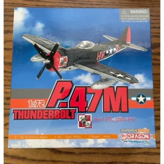 Dragon Models 50089 1:72 P-47M Thunderbolt 56th FG - Miniature Marvels: Airplane Models & Painted Dice* Airplane Model