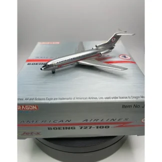 Dragon Models/Jet X JX010 1:400 American Airlines Boeing 727-100 - Miniature Marvels: Airplane Models & Painted Dice* Airplane Model