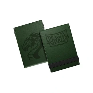 Hot Dragon Shield: Life Ledger - Forest Green ATM 49111 - Miniature Marvels: Airplane Models & Painted Dice Accessories