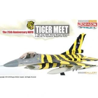 Dragon Wings 50039 1:72 F-16 Fighting Falcon Tiger Meet Belgian AF - Miniature Marvels: Airplane Models & Painted Dice* Airplane Model