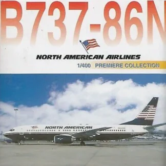 Dragon Wings 55240 1:400 North American Airlines Boeing 737-86N - Miniature Marvels: Airplane Models & Painted Dice* Airplane Model