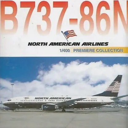 Dragon Wings 55240 1:400 North American Airlines Boeing 737-86N - Miniature Marvels: Airplane Models & Painted Dice* Airplane Model