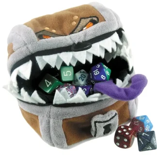 Sale Dungeons & Dragons: Mimic Gamer Pouch - Miniature Marvels: Airplane Models & Painted Dice Accessories