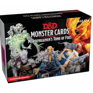 Flash Sale Dungeons & Dragons RPG: Monster Cards - Mordenkainen's Tome of Foes (109 cards) GF9 C7228000 - Miniature Marvels: Airplane Models & Painted Dice Role-playing Game