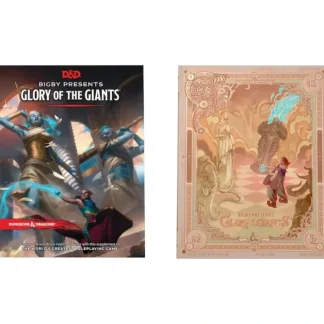 New Dungeons & Dragons RPG: Cover Series Character Folio - Bigby Presents: Glory of the Giants - Miniature Marvels: Airplane Models & Painted Dice Accessories