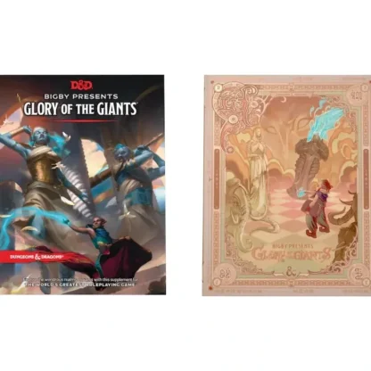 New Dungeons & Dragons RPG: Cover Series Character Folio - Bigby Presents: Glory of the Giants - Miniature Marvels: Airplane Models & Painted Dice Accessories