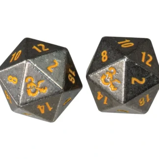 Best Sale Dungeons & Dragons RPG: Heavy Metal Realmspace D20 Dice Set - Miniature Marvels: Airplane Models & Painted Dice Accessories