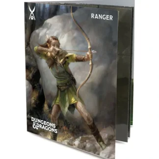 Online Dungeons and Dragons RPG: Ranger - Class Folio with Stickers - Miniature Marvels: Airplane Models & Painted Dice Accessories
