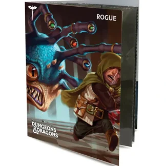 Discount Dungeons and Dragons RPG: Rogue - Class Folio with Stickers - Miniature Marvels: Airplane Models & Painted Dice Accessories