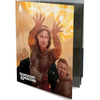 New Dungeons and Dragons RPG: Sorcerer - Class Folio with Stickers - Miniature Marvels: Airplane Models & Painted Dice Accessories