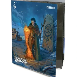Store Dungeons and Dragons RPG: Druid - Class Folio with Stickers - Miniature Marvels: Airplane Models & Painted Dice Accessories