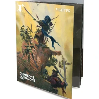 Store Dungeons and Dragons RPG: Fighter - Class Folio with Stickers - Miniature Marvels: Airplane Models & Painted Dice Accessories