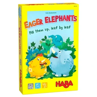Store Eager Elephants HAB 306258 - Miniature Marvels: Airplane Models & Painted Dice Board Game