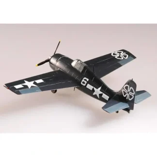Easy Models 37249 1:72 F4F Wildcat USN VC-93, White 6, USS Petrof Bay, 1945 - Miniature Marvels: Airplane Models & Painted Dice* Airplane Model